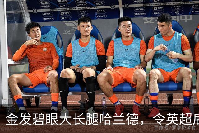 金发碧眼大长腿哈兰德，令英超后卫闻风丧胆，一己之力带飞挪威！